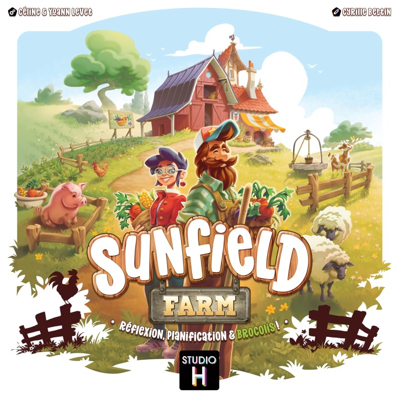 Acheter le jeu de société Sunfield Farm (Studio H)