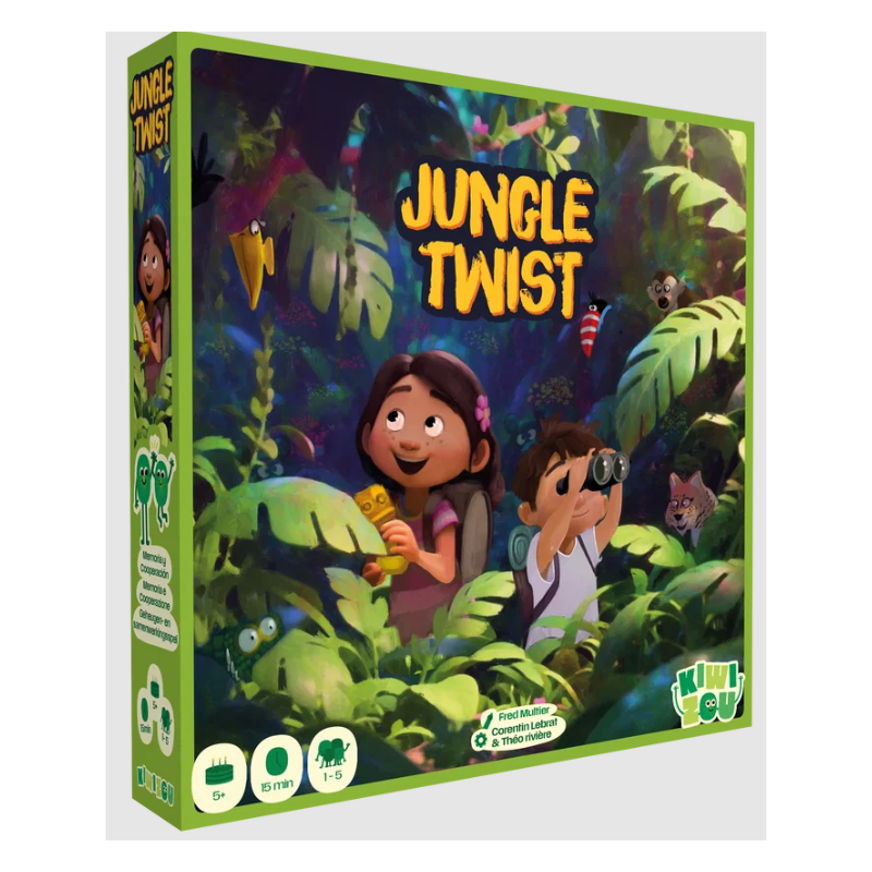 Acheter le jeu de société Jungle Twist (Kiwi Zou)