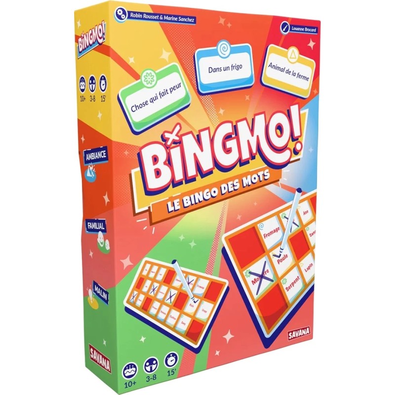 Acheter le jeu de société Bingmo (Savana)