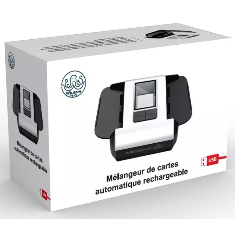 Acheter un Mélangeur de Cartes Automatique Rechargeable Wilson Jeux