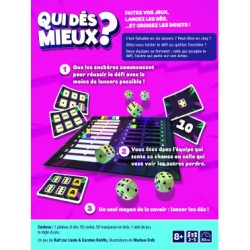 Acheter le jeu de société Qui Dés Mieux ? (Gigamic)