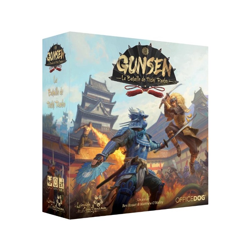 Acheter jeu Gunsen : La Bataille de Toshi Ranbo - Jeu de stratégie