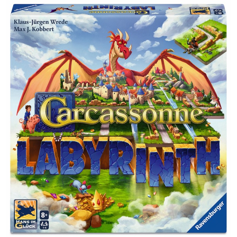 Acheter le jeu de société Carcassonne Labyrinth (Hans im Glück)