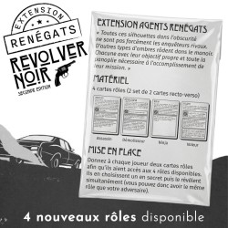 Acheter Extension Microgame Revolver Noir Agents Renégats