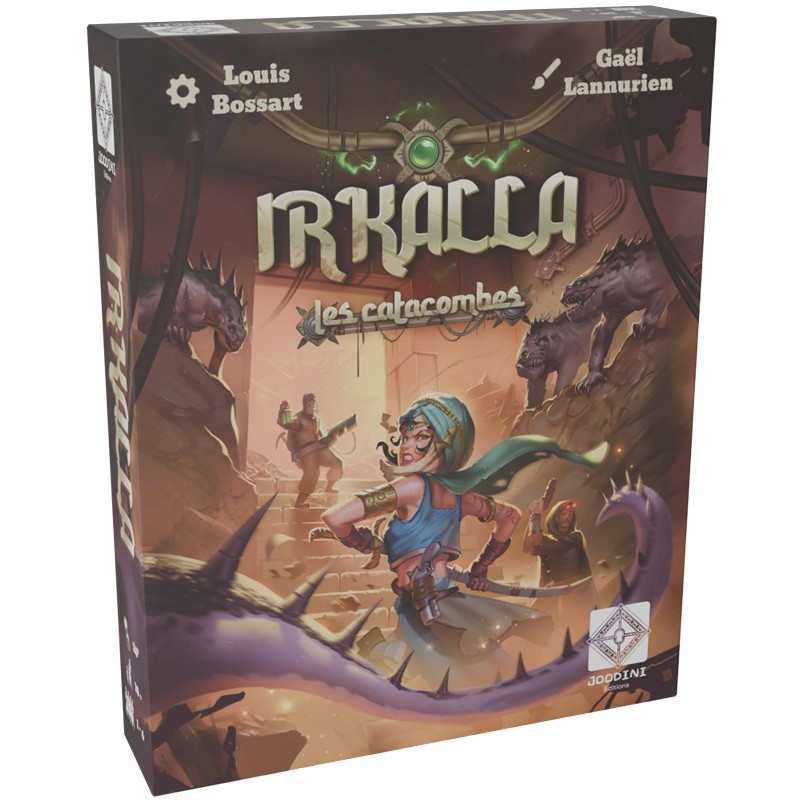 Irkalla – Les Catacombes – Jeu coopératif d’exploration – Joodini Editions