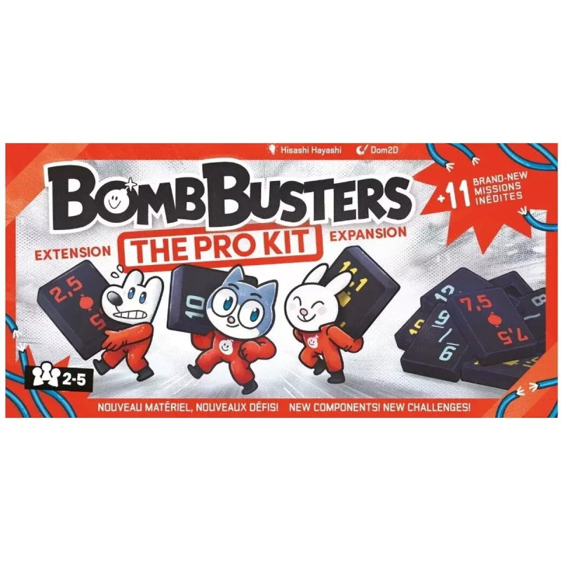 Acheter le jeu de société Bomb Busters : Le Kit Pro (Cocktail Games)