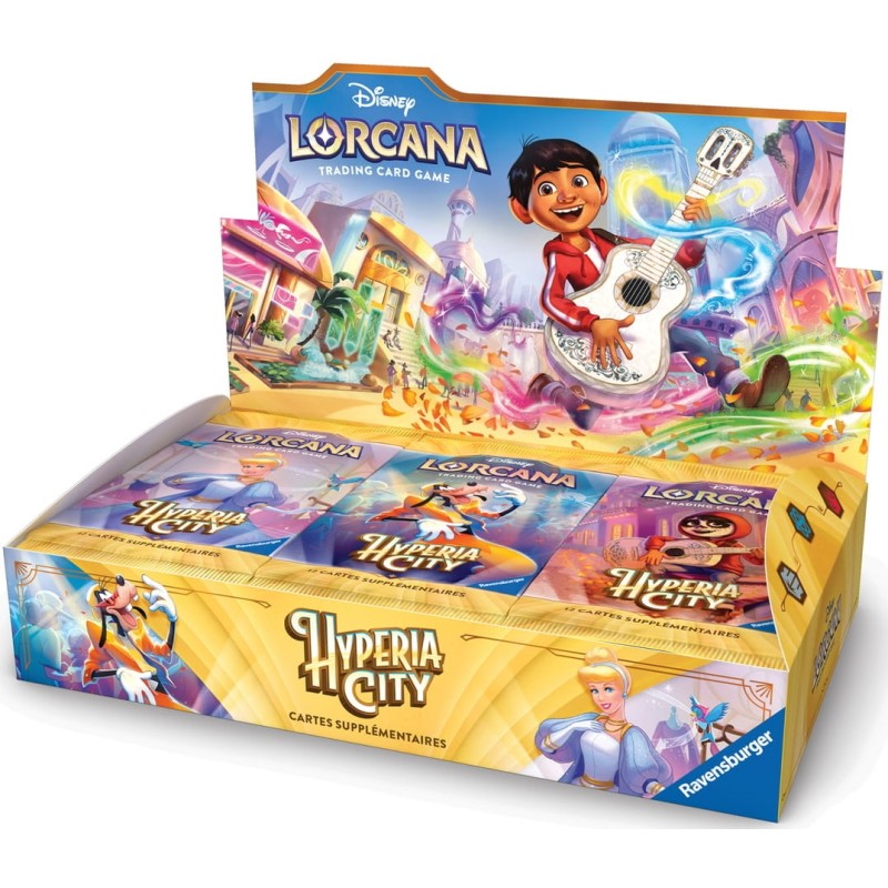 Acheter Disney Lorcana Hyperia City – Display 24 Boosters FR