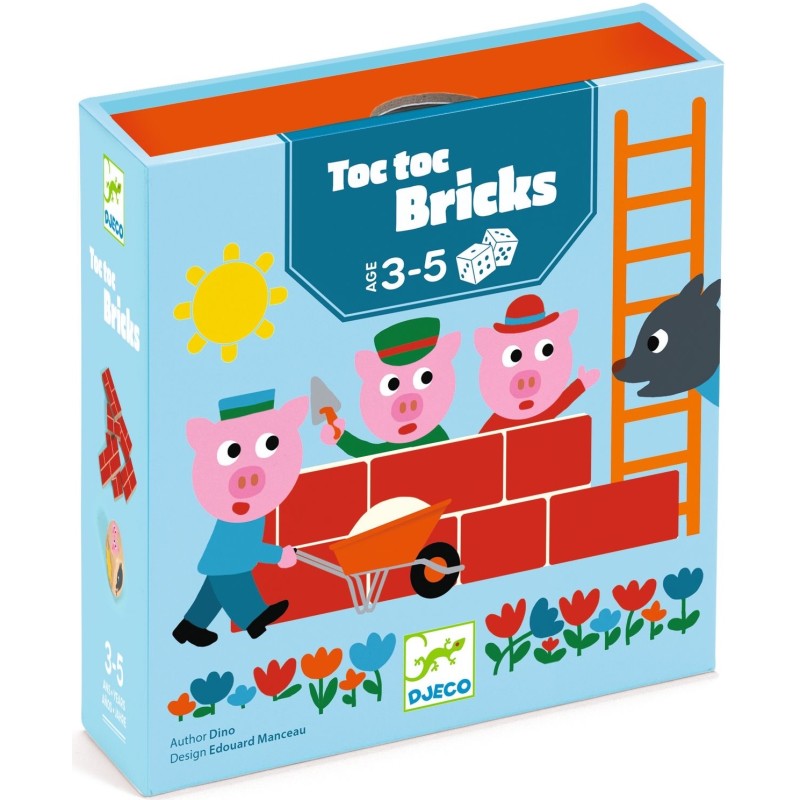 Acheter jeu de société enfants Toc Toc Bricks – Jeu Djeco