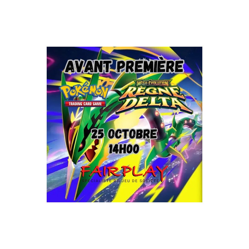 participer à un évènement d'Avant-première Pokémon TCG
