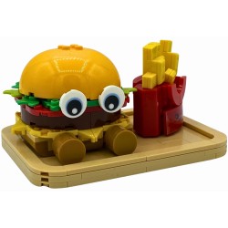 Acheter Mini-Briques Burger-Frites| Professor Puzzle