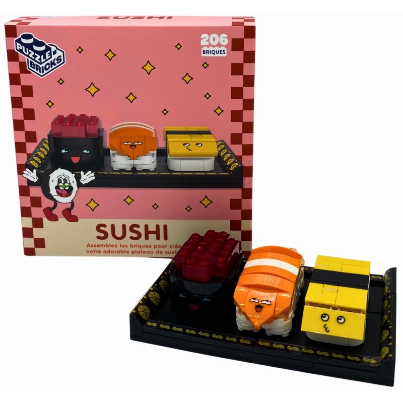 Acheter Mini-Briques Sushis | Plateau à construire