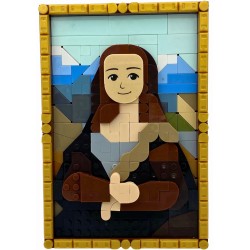 Acheter Mini-Briques Mona Lisa | Léonard de Vinci