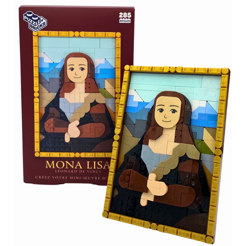 Acheter Mini-Briques Mona Lisa | Léonard de Vinci