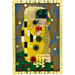 Acheter Mini-Briques Le Baiser | Gustav Klimt
