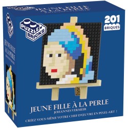 Acheter Mini-Briques La Jeune Fille à la perle | Vermeer