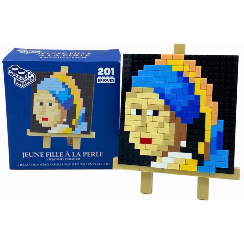 Acheter Mini-Briques La Jeune Fille à la perle | Vermeer