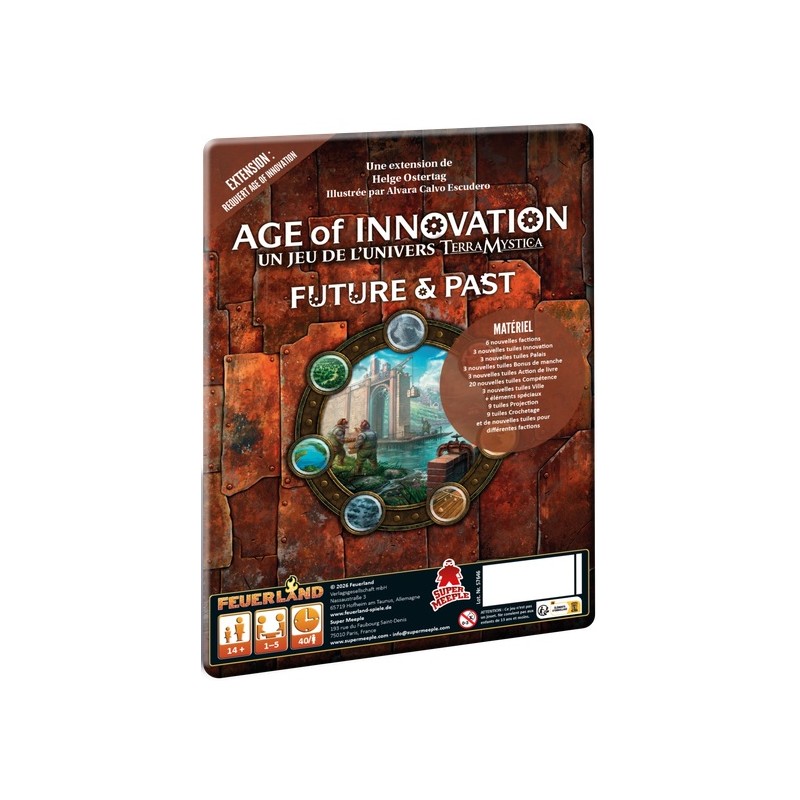 Acheter le jeu Age of Innovation - Future & Past (Super Meeple)