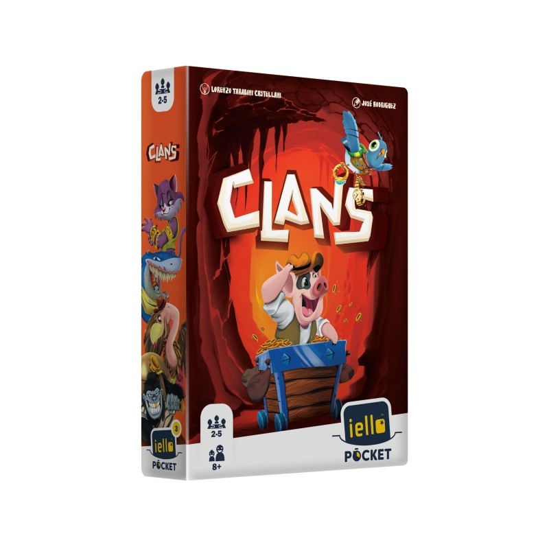 Acheter le jeu de société Clans (IELLO)
