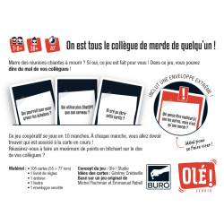 Acheter le jeu de société Collègues de Merde (Olé Studio)