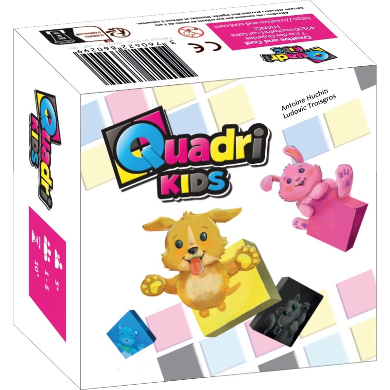 Acheter le jeu de société Quadri Kids (Creative and Cool)