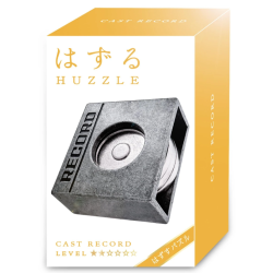 Découvrez le casse-tête métal Record de la marque Hanayama.