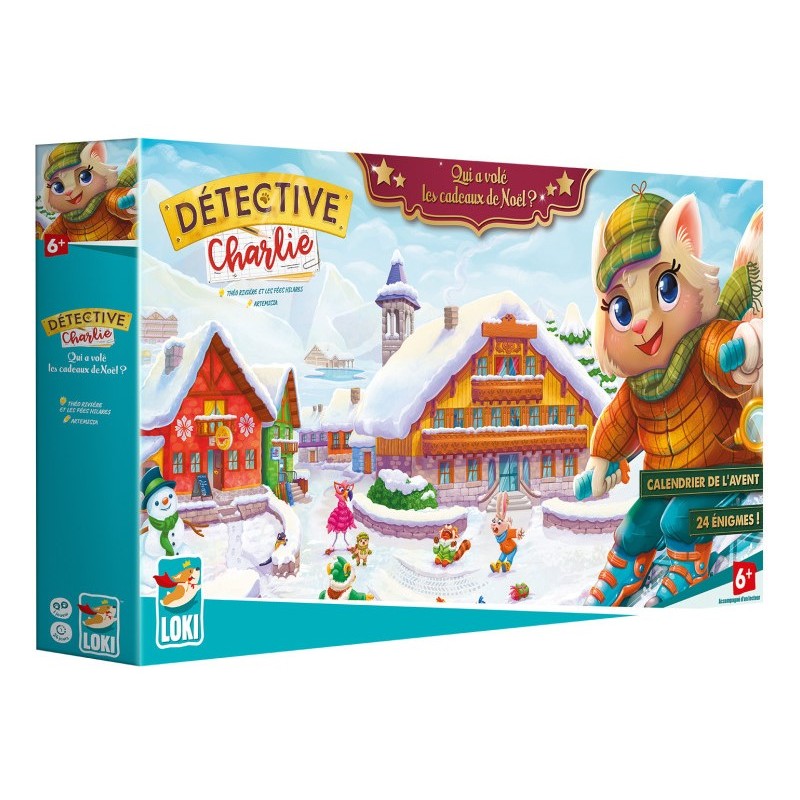 Acheter le jeu de société Détective Charlie calendrier de l'Avent 2