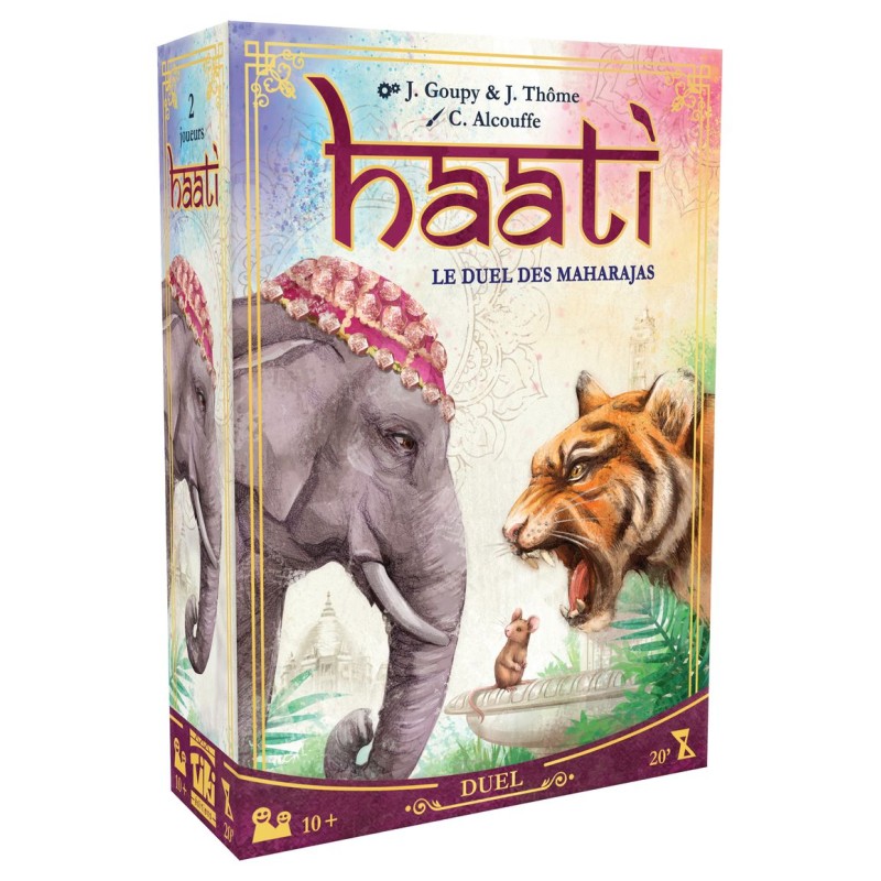 Acheter le jeu de société Haati – Le Duel des Maharajas (TIKI Editions)