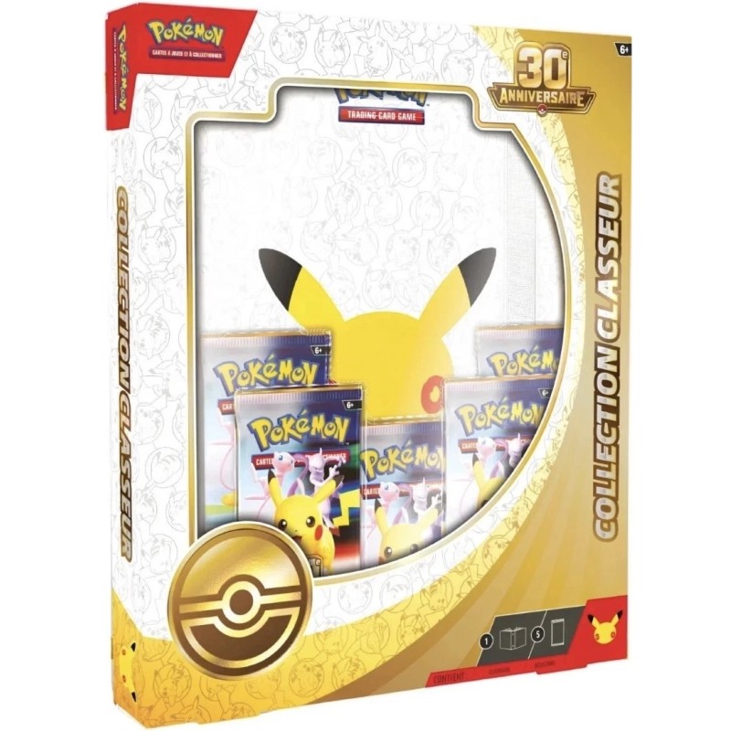 Acheter un coffret collection classeur Pokémon 30e anniversaire