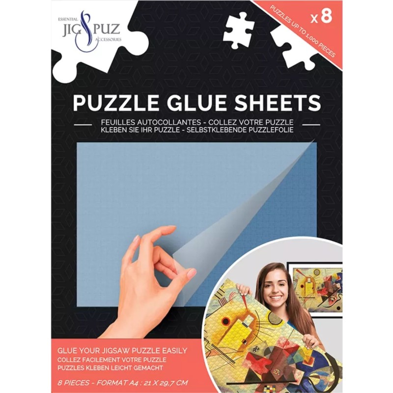 Acheter 8 feuilles adhésives pour puzzle 1000 pièces