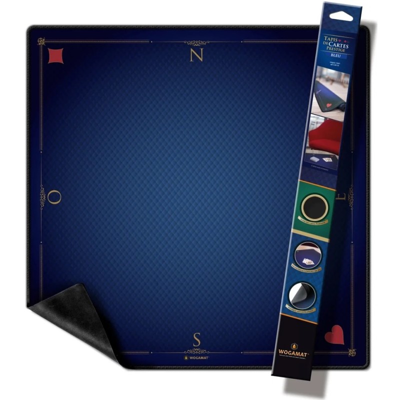 Acheter Tapis de jeu 60x60 Prestige Bleu Wogamat