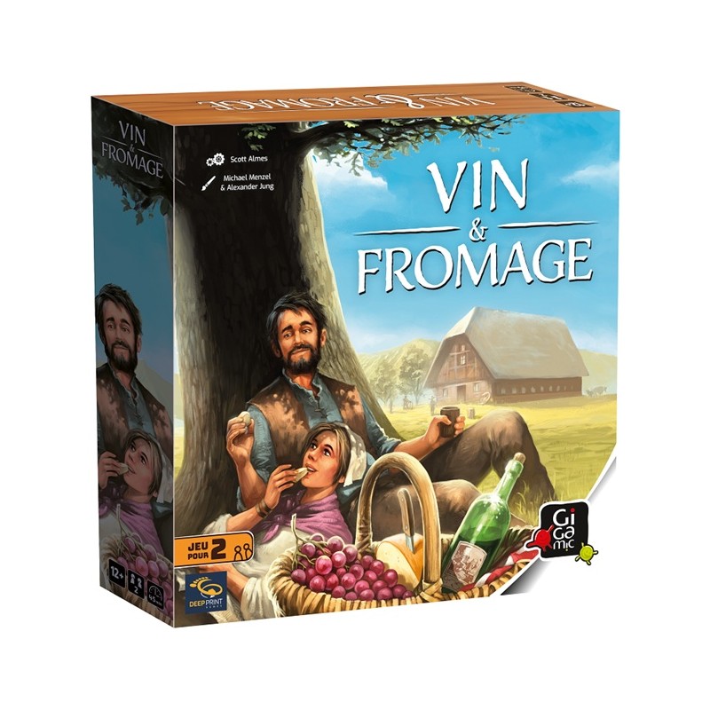 Acheter le jeu de société Vin et Fromage Gigamic