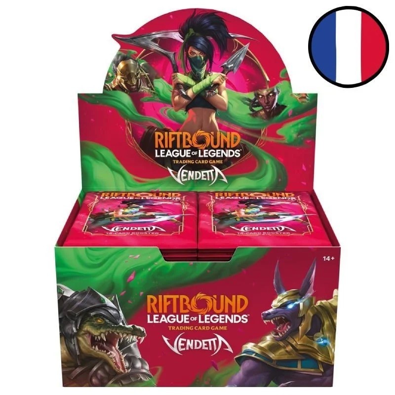 acheter Display Riftbound League of Legends TCG - Set 4 Vendetta
