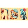 Acheter un lot de 3 puzzle miniatures 100 pièces ravensburger