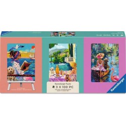 Acheter un lot de 3 puzzle miniatures 100 pièces ravensburger