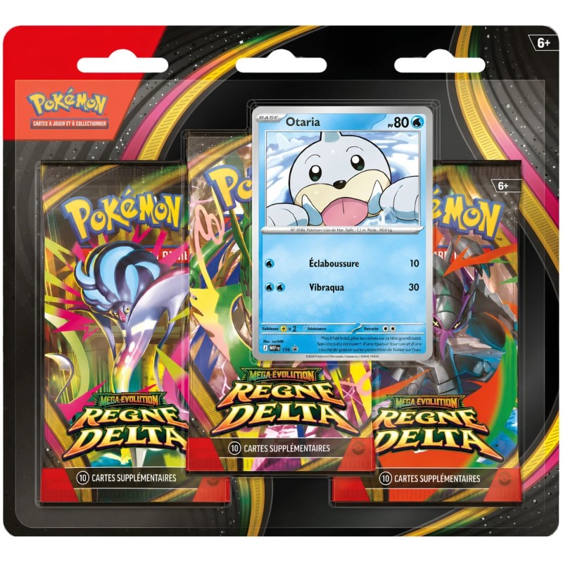 Acheter un Tripack Pokémon ME06 Règne Delta en Français