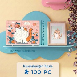 Acheter le puzzle adulte 100 pièces + support (Ravensburger)