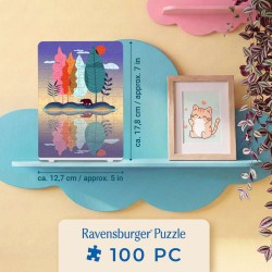 Acheter le puzzle adulte 100 pièces + support (Ravensburger)