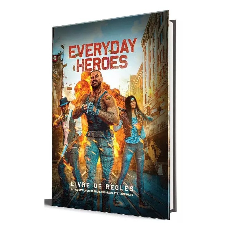 Acheter Everyday Heroes - Livre de Règles (Evil Genius Games)