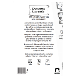 Acheter le jeu de société Donjons Lettrés (Les Fondations)