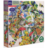 Puzzle 500 pièces eeboo - Mushrooms and Butterflies