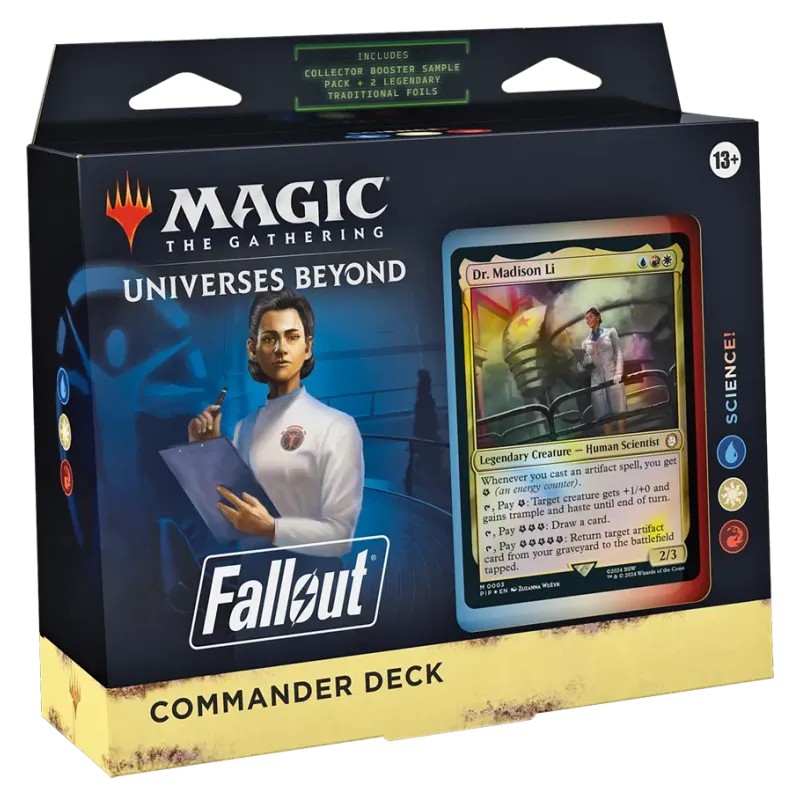 Acheter Magic Fallout Deck Commander Science! Anglais (Wizards)