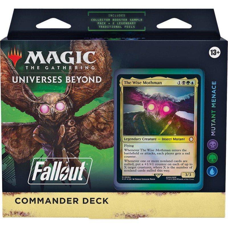 Acheter Magic Fallout Deck Commander Mutant Menace (Wizards)