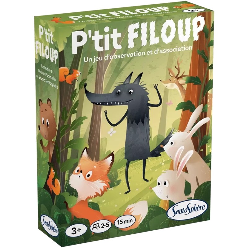 Acheter le jeu de société P'tit Filoup Sentosphère