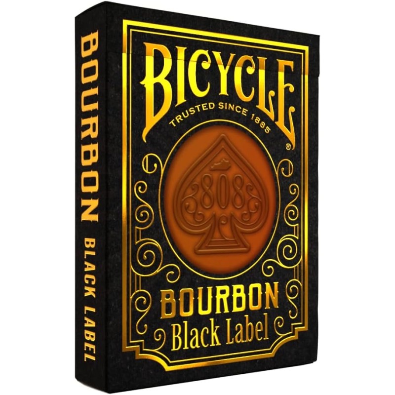 Acheter jeu 54 cartes Bicycle Bourbon Black Label