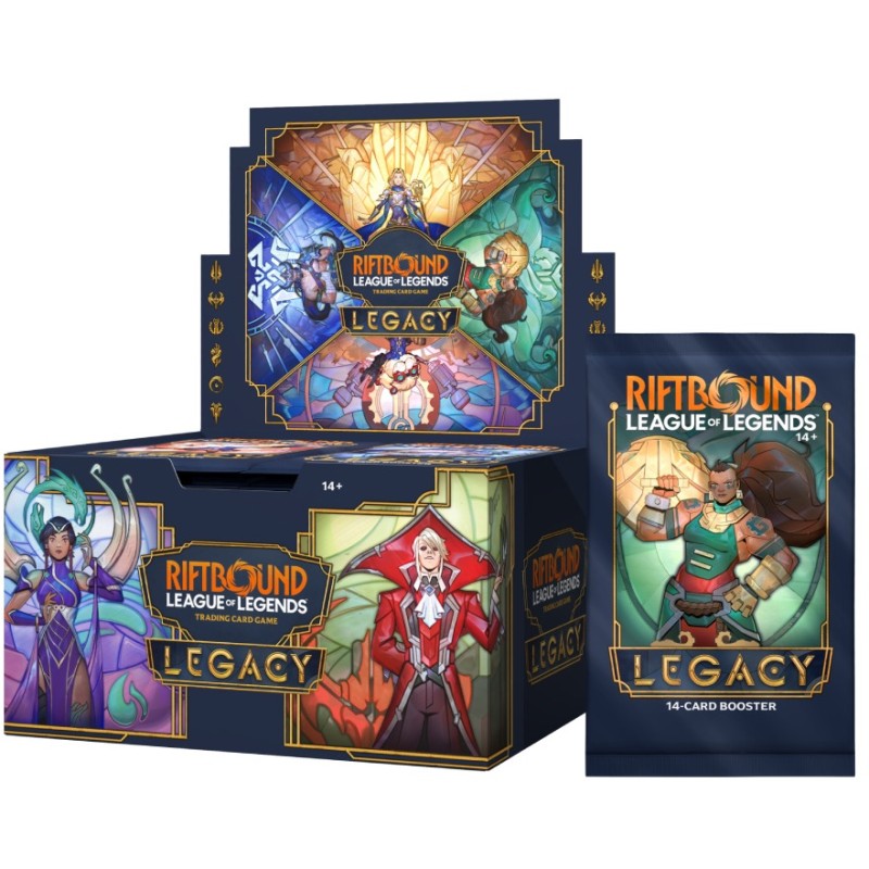 acheter Display Riftbound League of Legends TCG - Set 6 Héritage