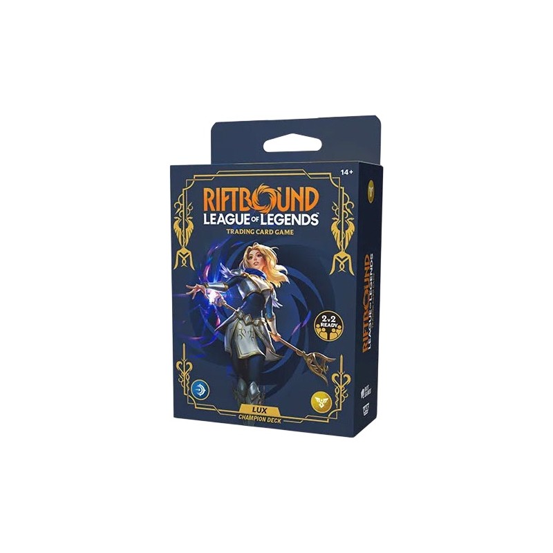 acheter Riftbound Set 6 Héritage Deck de Champion - Lux