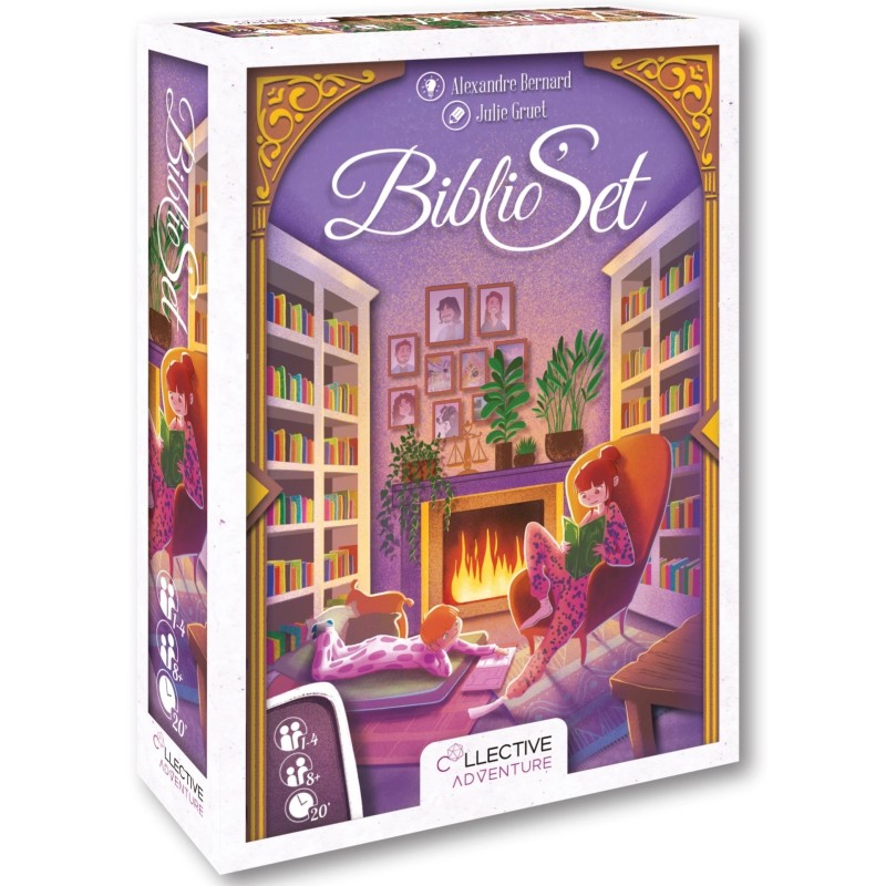 Acheter le jeu de société Biblio'Set (Collective Adventure)