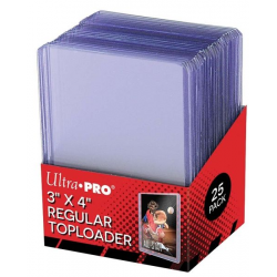 Paquet de 25 Toploader Regular Ultra Pro