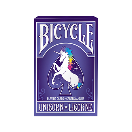 Jeu de 54 cartes bicycle Unicorn