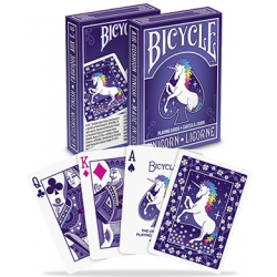 Jeu de 54 cartes bicycle Unicorn